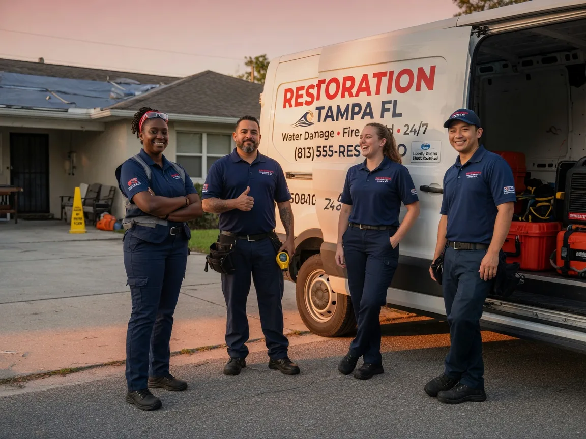 Water Damage Restoration company in Glandorf, OH
